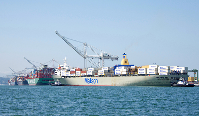 Matson faces growing competition in its core markets of Hawaii and US territories in the western Pacific Ocean. Photo credit: Shutterstock